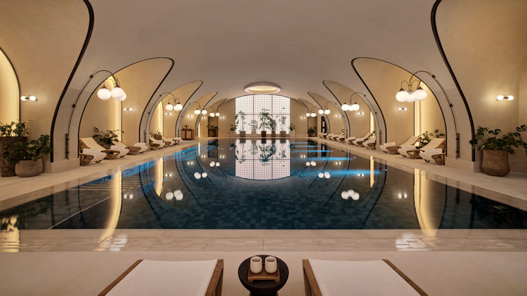 Six Senses London pool